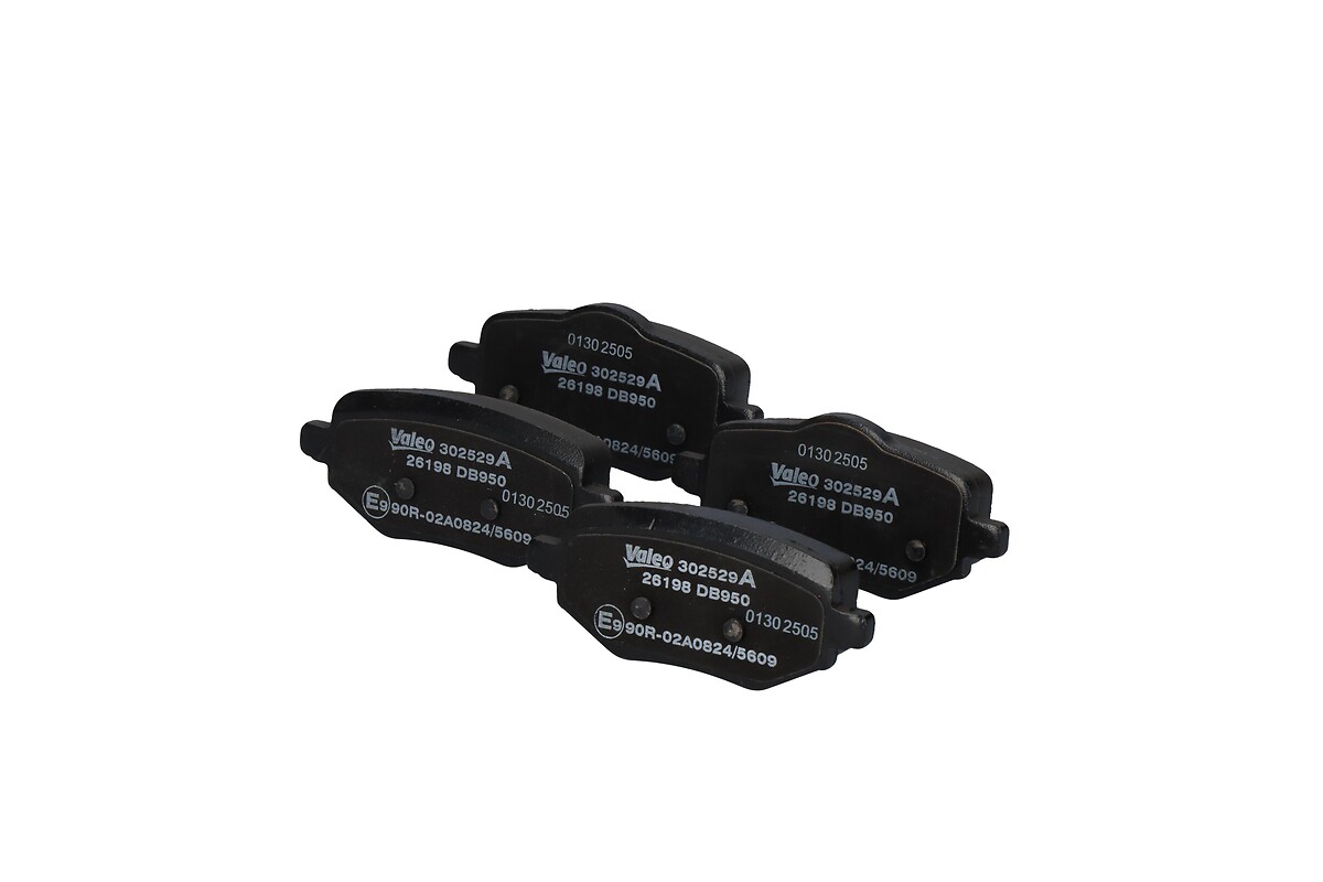 Jeu de 4 plaquettes de frein VALEO ref. 302529A